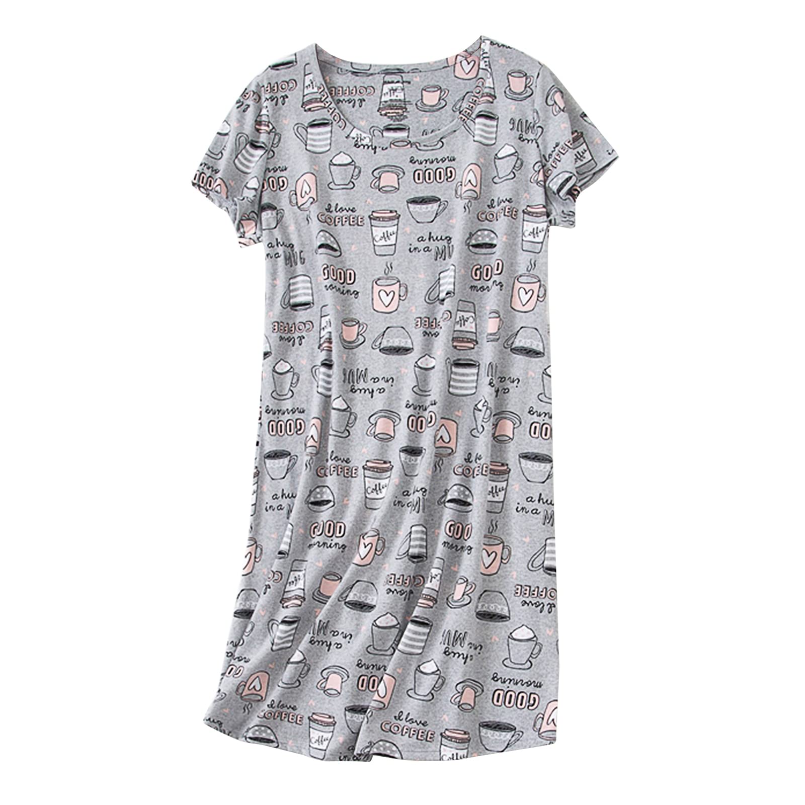 Women's American Trends Cotton Nightgowns Short Sleeve Casual Sleepwear
| Soft American Trends Nightgowns for Women Sho
